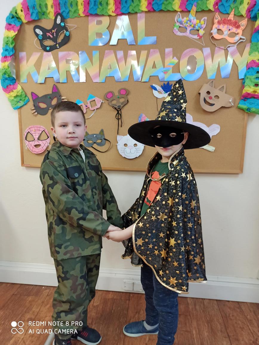 Bal karnawałowy klas I - III